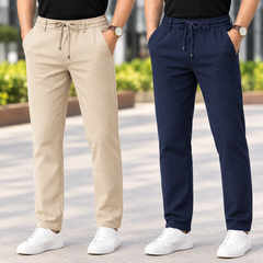 Pack of 2 - Premium Linen Blend Men's Pants