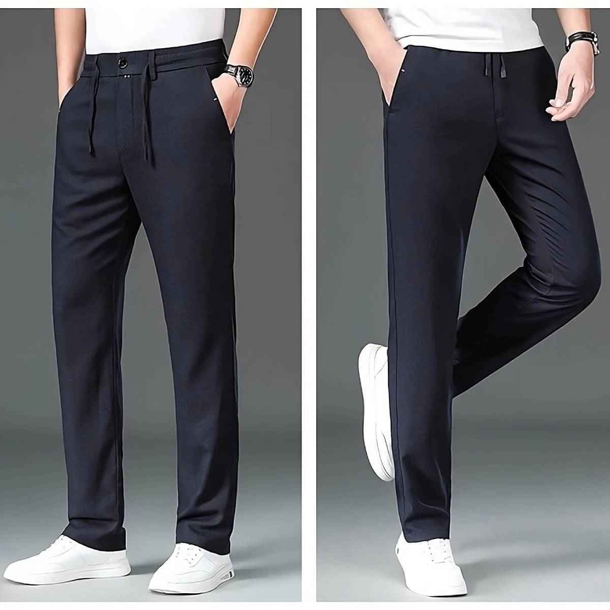 Men's Daily Wear Chinos (Set of 2)