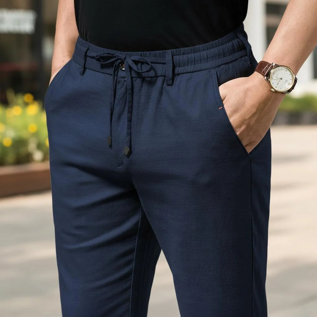 High Stretch Linen Pants (Buy 2 Pants)