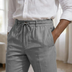 Comfort Fit Linen Pants (Set of 2)