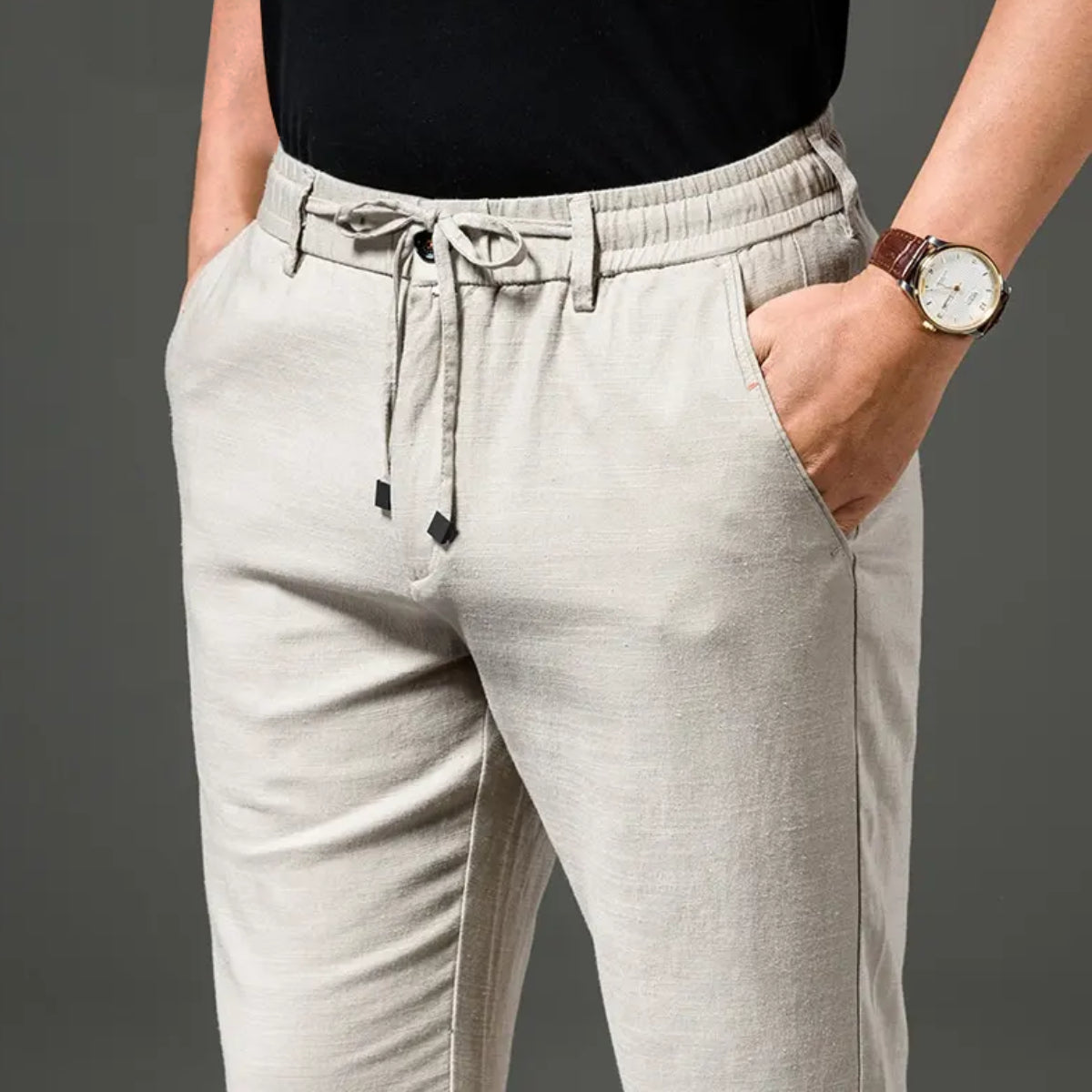 High Stretch Linen Pants (Men)