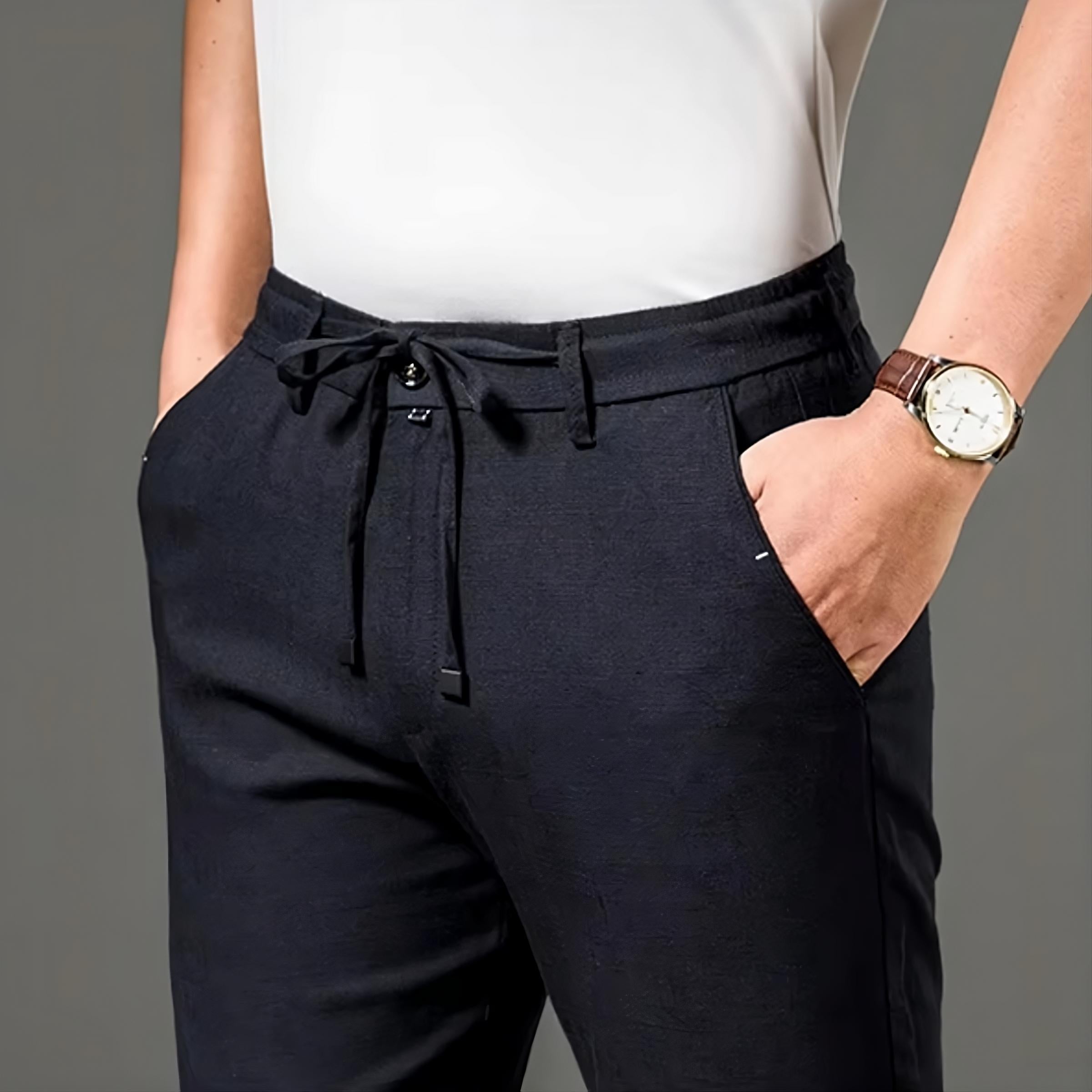 High Stretch Linen Pants (Men)