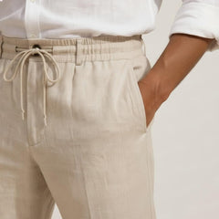 Comfort Fit Linen Pants (Set of 2)